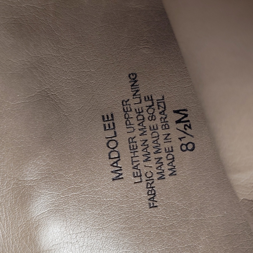 Vince Camuto Madolee tan suede over the knee heeled boots 8.5 - Picture 15 of 16
